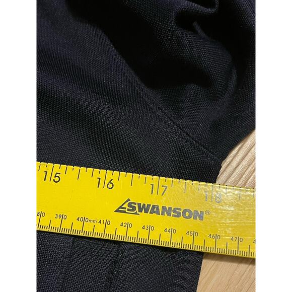 Lacoste Navy Blue Track Jacket Women's 32 US XS Full Zip Paris White Stripe - Picture 7 of 11